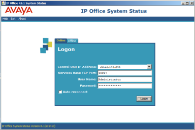Connecting to an Avaya IP Office SSA